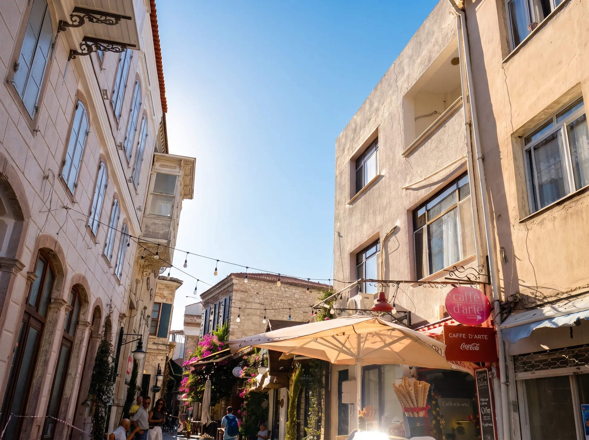URLA SANAT SOKAĞI’NDA AVLULU 2 DÜKKÂNLI KOMPLE BİNA