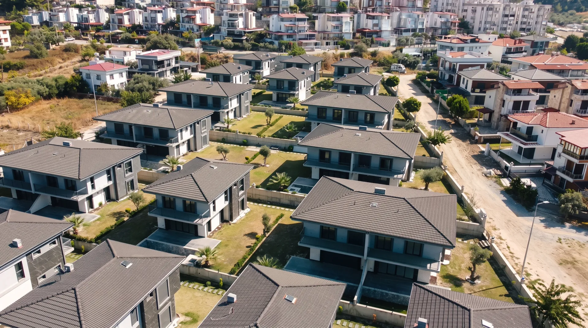 EPA İNCİ – KUŞADASI GÜZELÇAMLI’DA DENİZ MANZARALI HAVUZLU 4+1