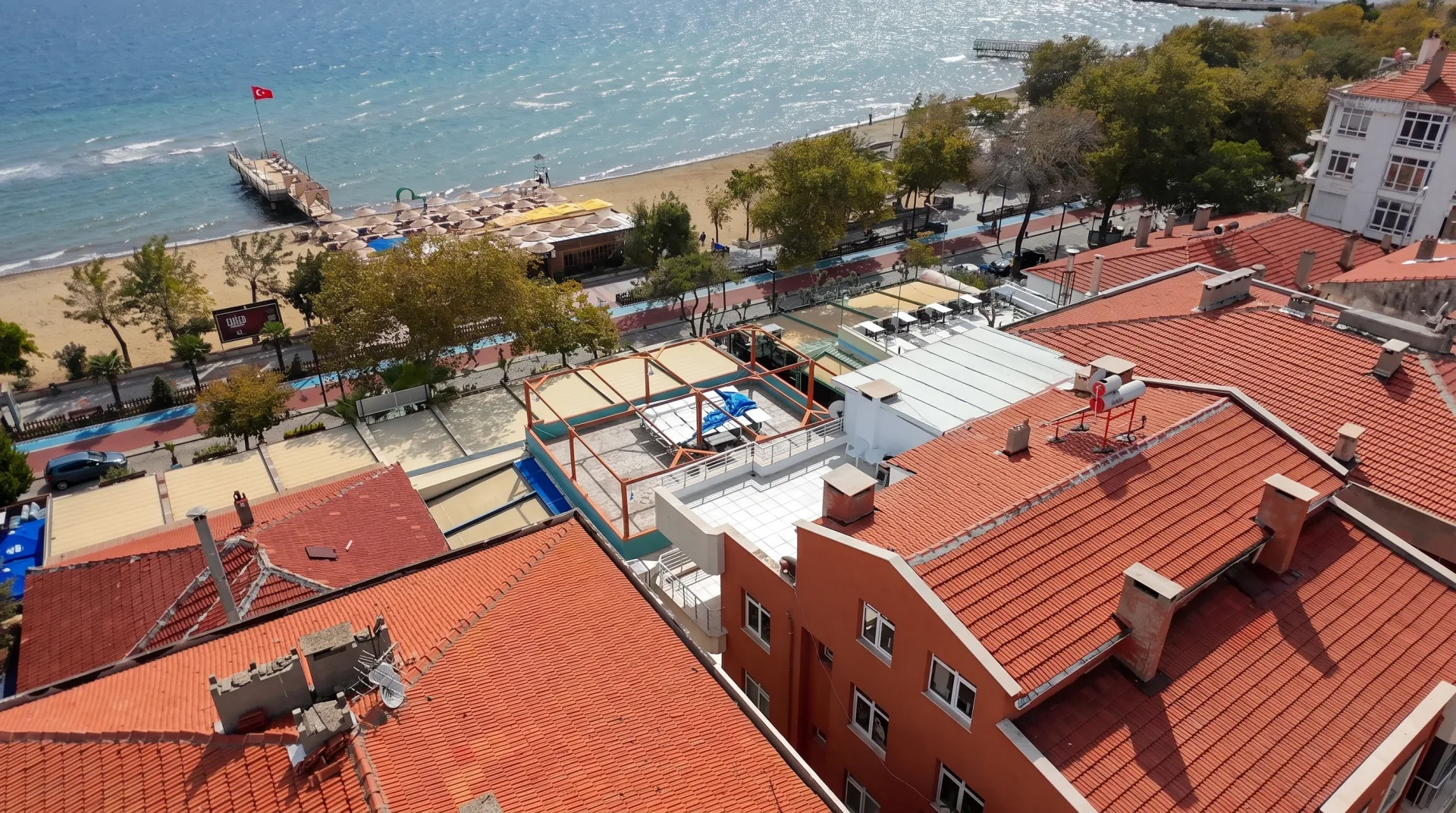 ŞARKÖYDE DENİZE 20 M 5+1 DENİZ MANZARALI DUBLEKS