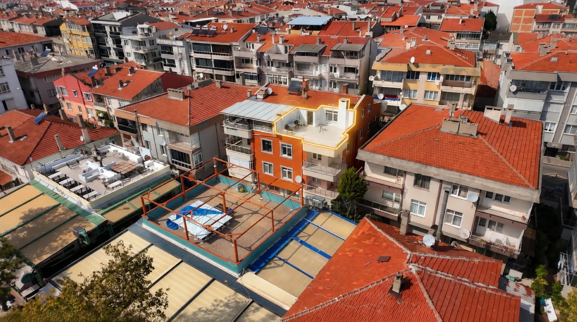 ŞARKÖYDE DENİZE 20 M 5+1 DENİZ MANZARALI DUBLEKS